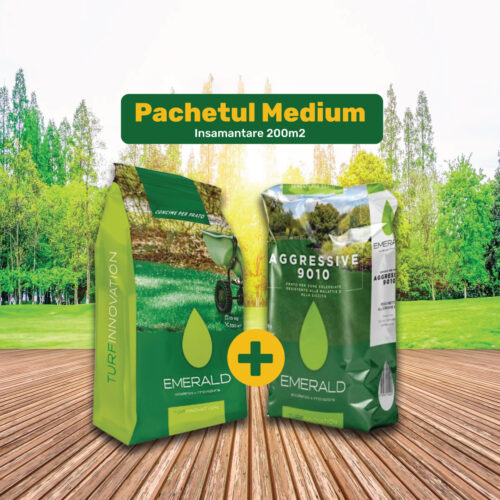 pachet insamantare 200m2 gazon