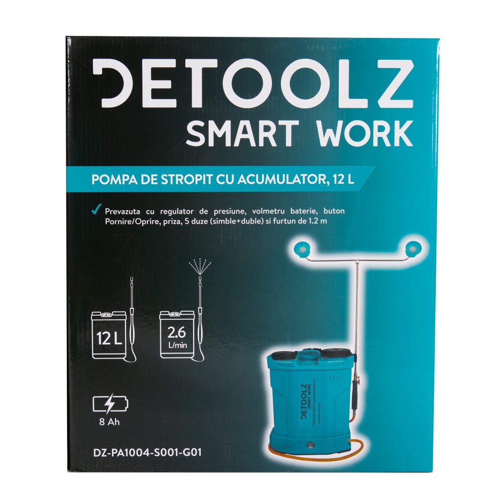 Pompa de stropit cu acumulator