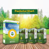 Pachet START Insamantare 100m2: 3 x Seminte Profesionale Seceta/Soare 1Kg + 1 x Ingrasamant Gazon Starter 4Kg