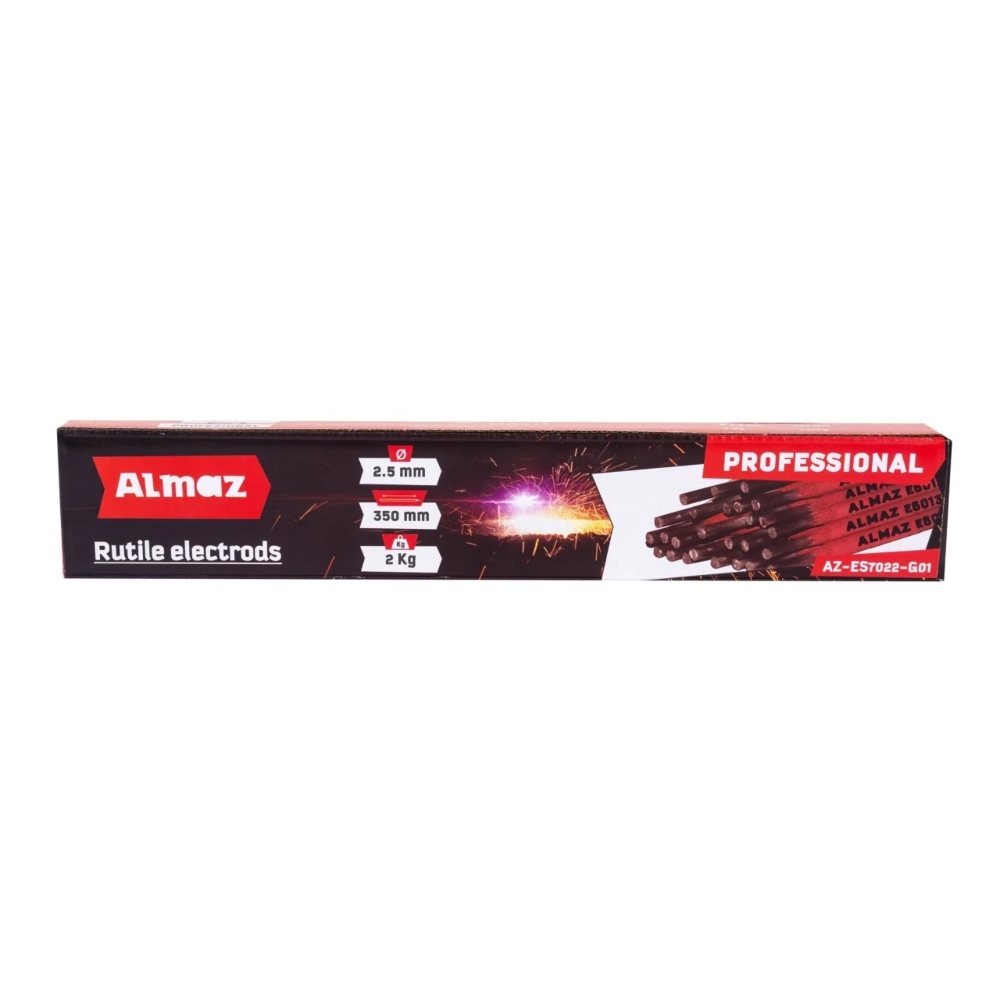 Electrozi Almaz 2Kg, 2.5x350mm, Rutilici Profesional Electrozi Almaz 2Kg, 2.5x350mm, Rutilici Profesional