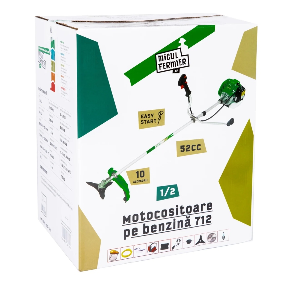 Motocositoare Micul Fermier 4.76cp, 52cc, Benzina (1) Motocositoare Micul Fermier 4.76cp, 52cc, Benzina