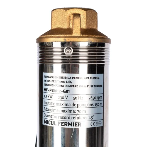 Pompa submersibila MF-PS1012-G01 detalii tehnice Pompa submersibila MF-PS1012-G01 detalii tehnice